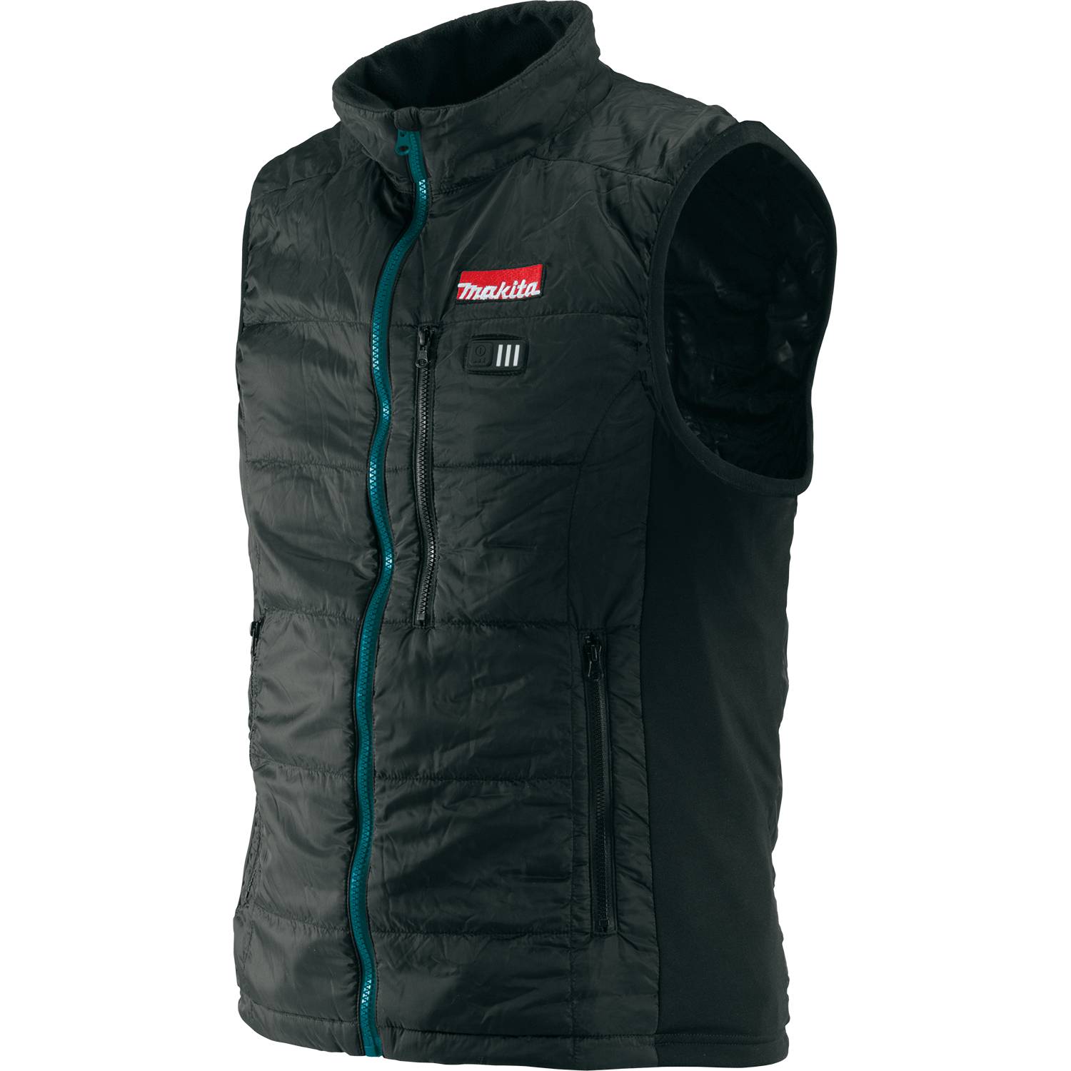 Värmeväst Makita DCV200ZXL; 14,4/18 V; XL (utan batteri och laddare)