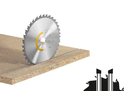 Sågklinga för trä Festool; 216x2,3x30,0 mm; Z36; -5°