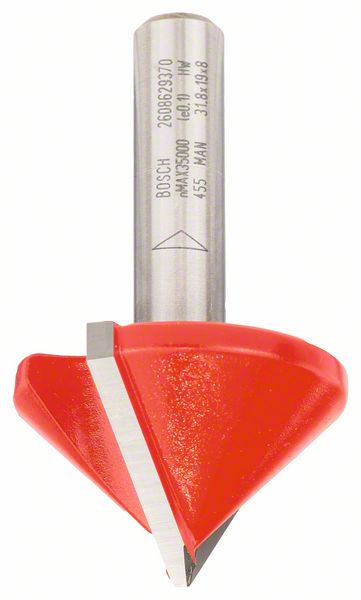 V-formad fräs Bosch 2608629370; 31,8x51 mm