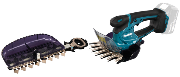 Häck- och grässax  Makita DUM604ZX; 18 V sladdlös; 20 cm längd (utan batteri och laddare)