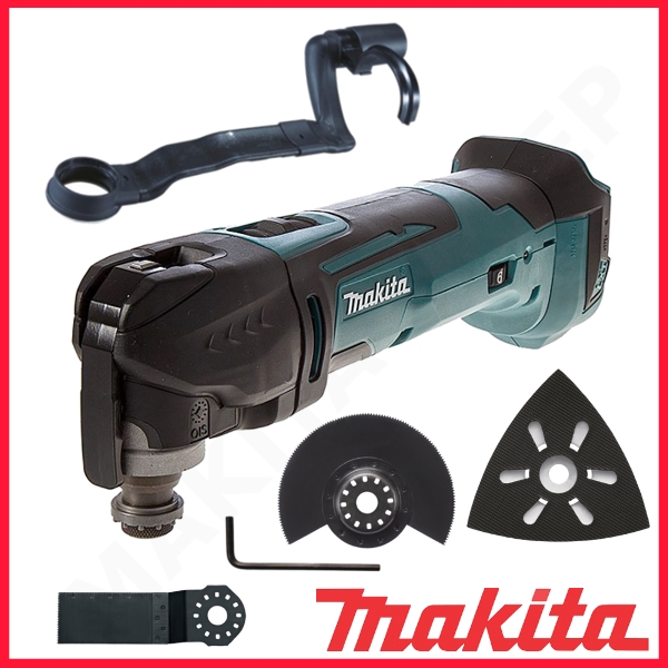 Flerfunktionsverktyg Makita DTM51ZX1; 18 V (utan batter i och laddare) + tillbehör