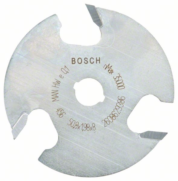 Skivnotfräs (utan frässpindel) Bosch; 50,8x1,98 mm
