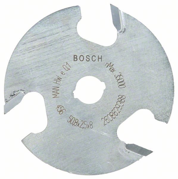 Skivnotfräs (utan frässpindel) Bosch; 50,8x2,5 mm