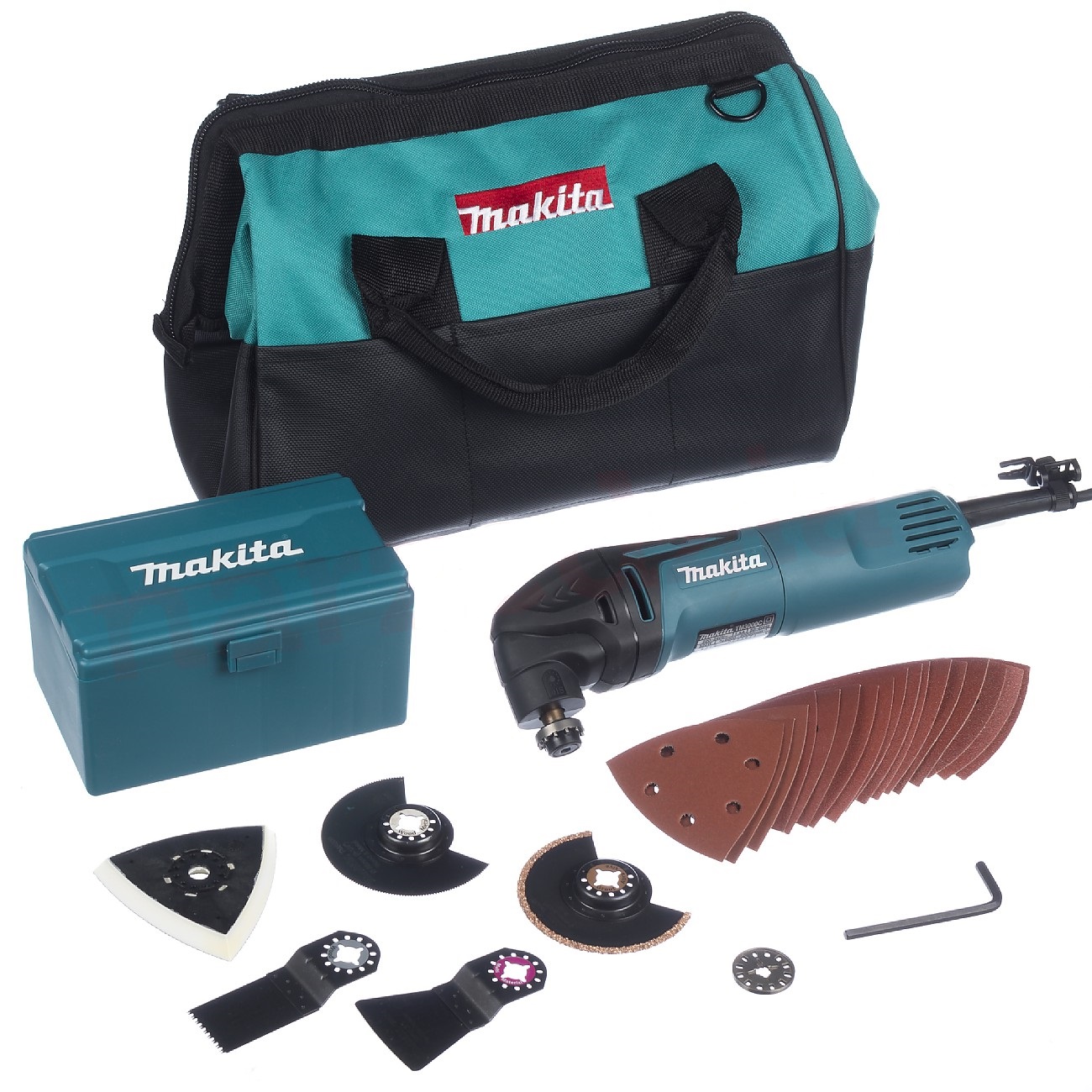 Flerfunktionsverktyg Makita TM3000CX6 + tillbehör