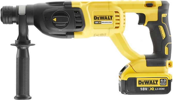Borrhammare DeWalt DCH133M1-QW; 2,6 J; SDS-plus; 18 V; 1x4,0 Ah batt.