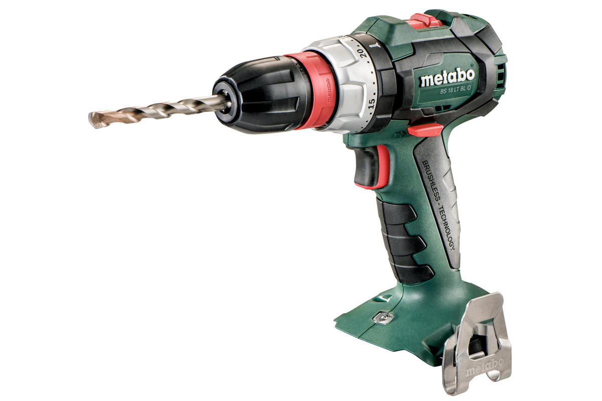 Skruvdragare/borr Metabo BS 18 LT BL Quick; 18 V (utan batteri och laddare)