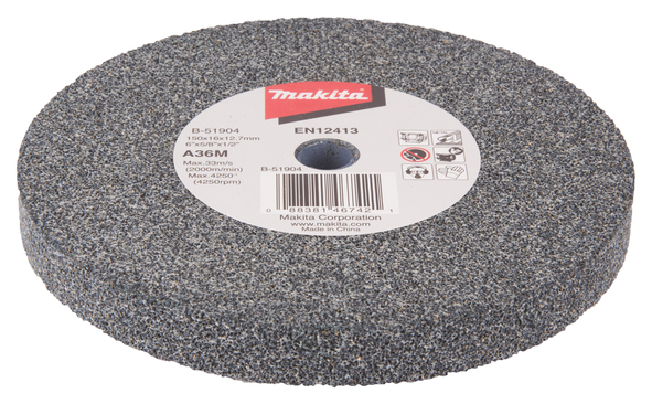Vässningsskiva Makita B-51904; 150x6,4x12,7 mm