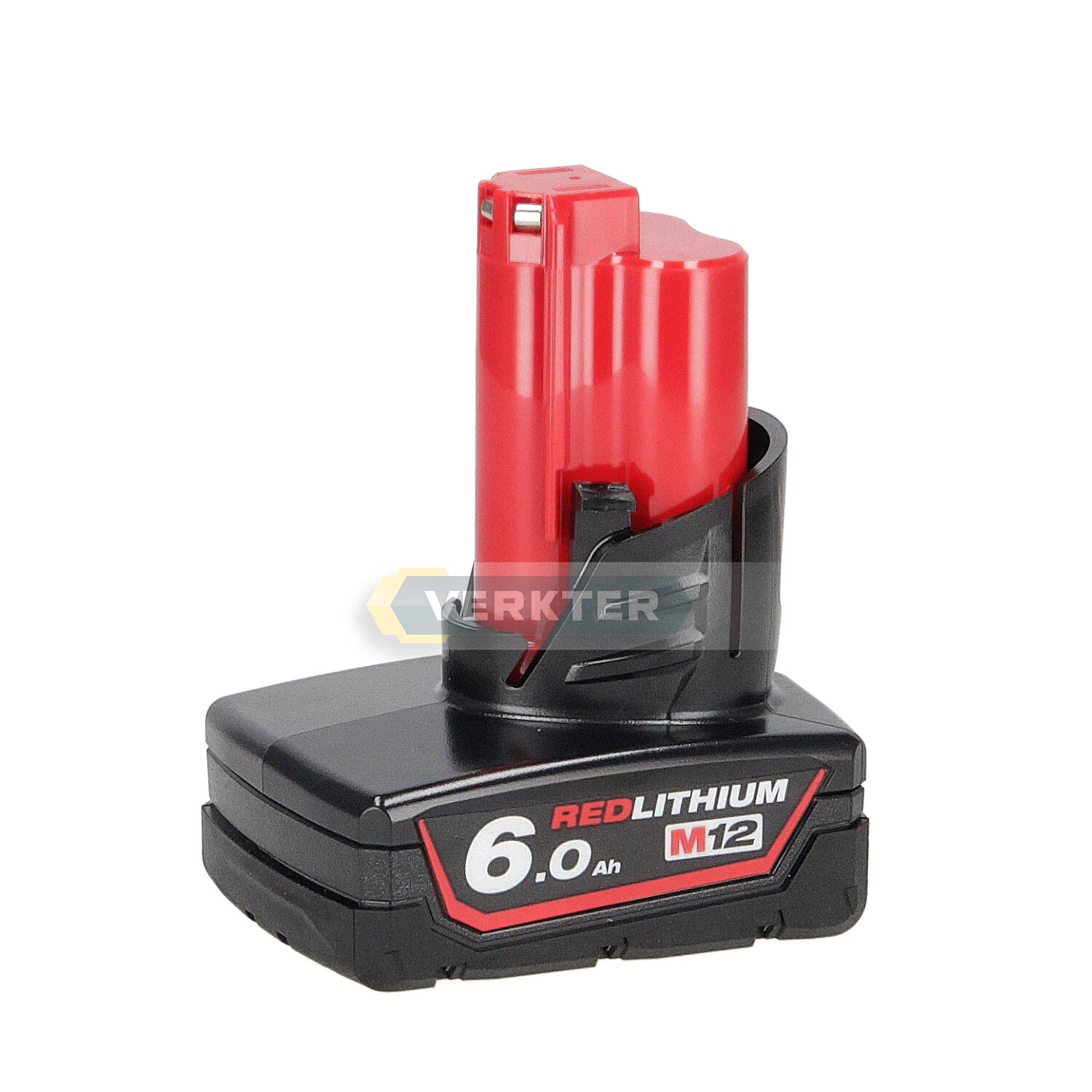 Batteri Milwaukee M12B6; 12 V; 6,0 Ah; Li-ion