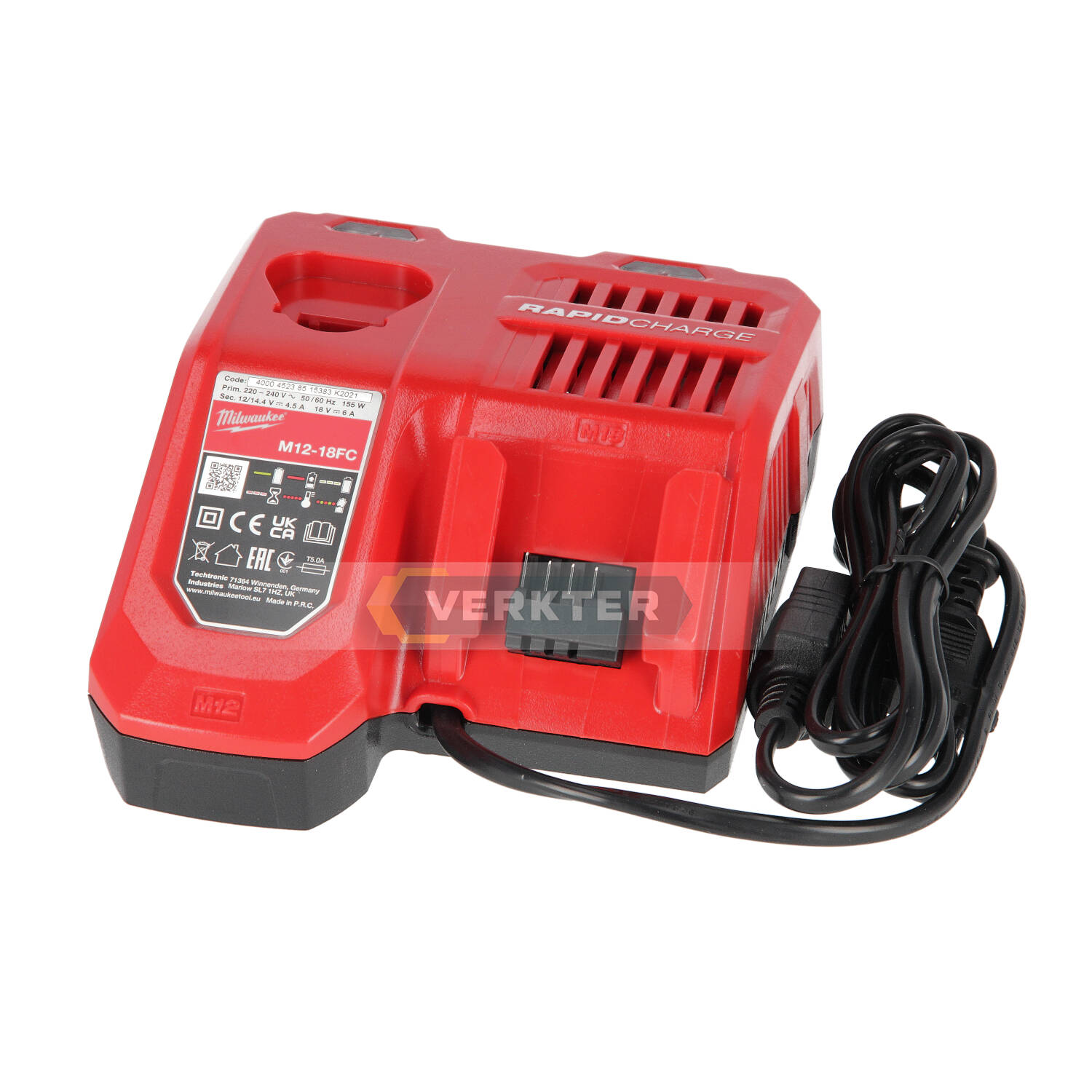Snabbladdare Milwaukee M12-18 FC; 12-18 V