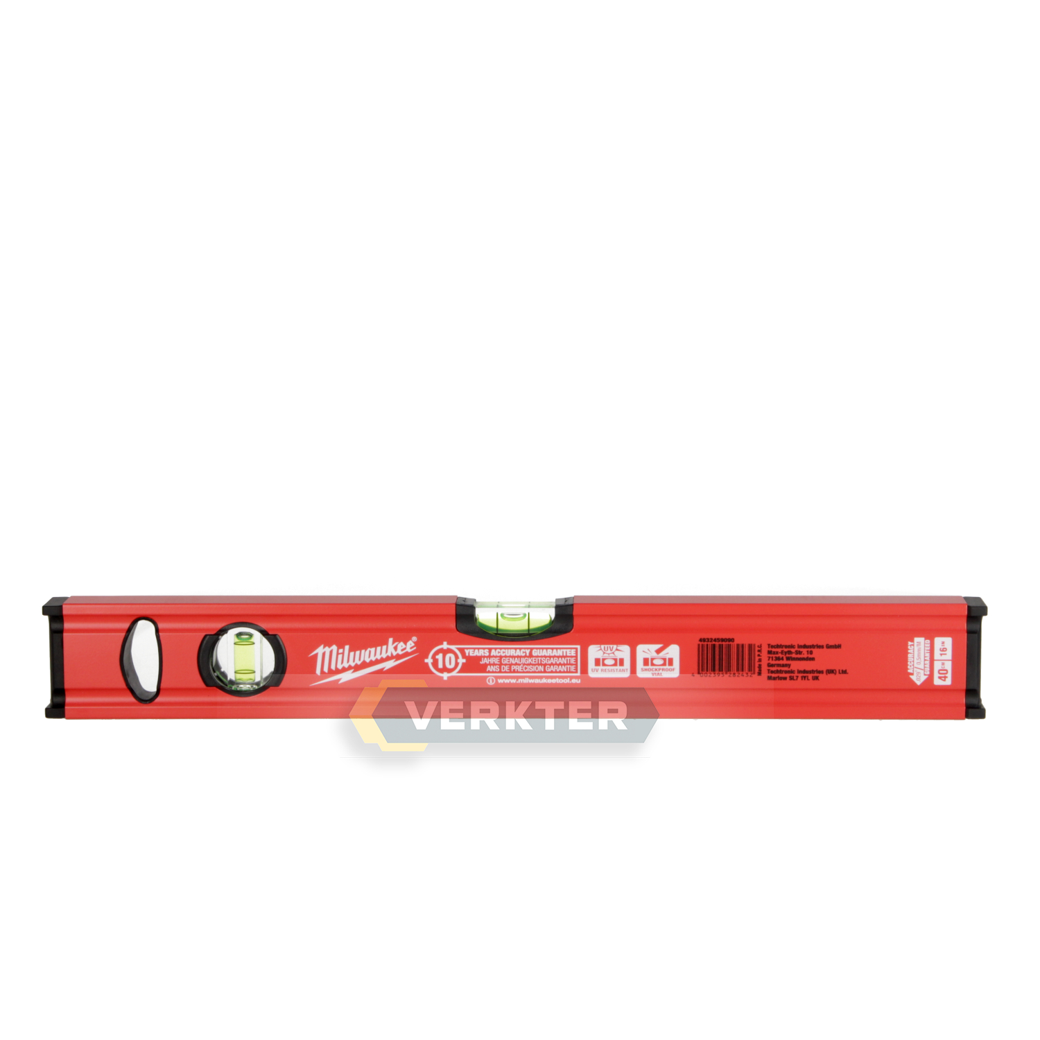 Vinkel-och lutningsmätare Milwaukee Redstick Slim 4932459090; 40 cm