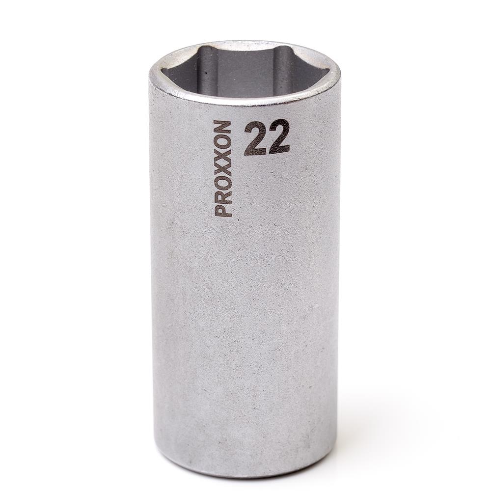Hylsnyckel Proxxon 23545; 3/8''; 22 mm; 64 mm