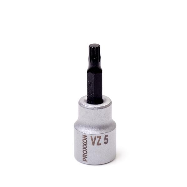 Hylsa med spindel Proxxon 23628; 3/8''; VZ 5; 50 mm