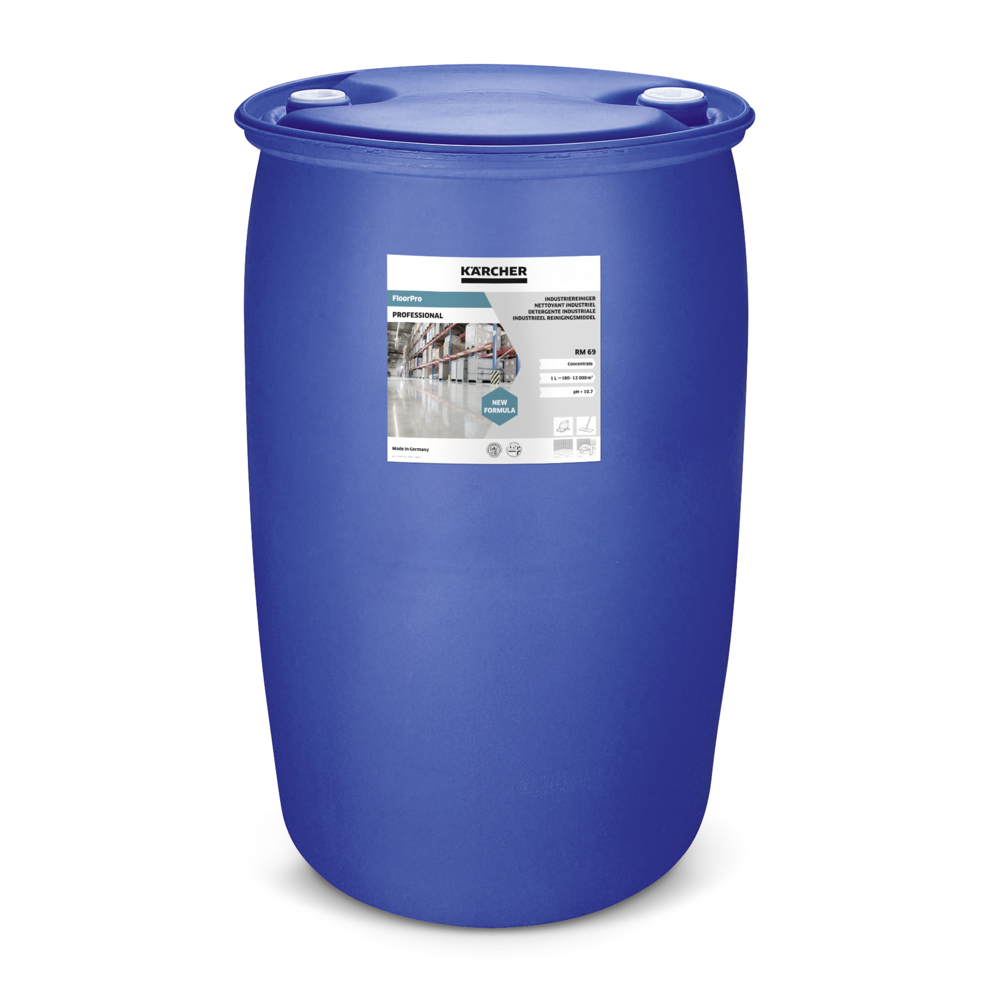 Rengöringsmedel för golv Karcher RM 69; 200 l