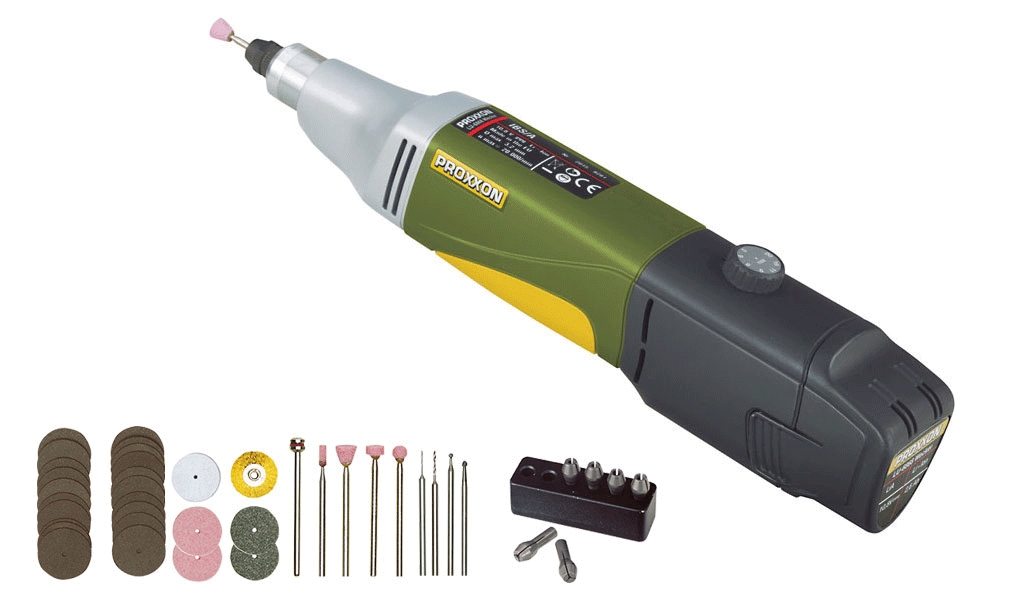 Batteridriven flerfunktionsverktyg Proxxon IBS/A; 10,8 V; 1x2,6 Ah batt.