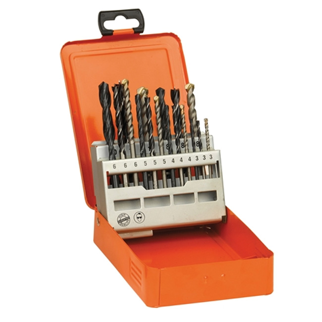 Borrsats AEG 4932352463; 3-10 mm; 18 st.