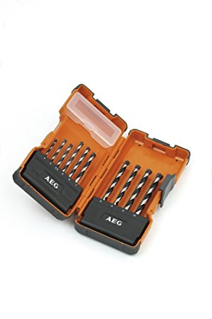 Borrsats för sten AEG 4932352239; 4-9 mm; 10 st.