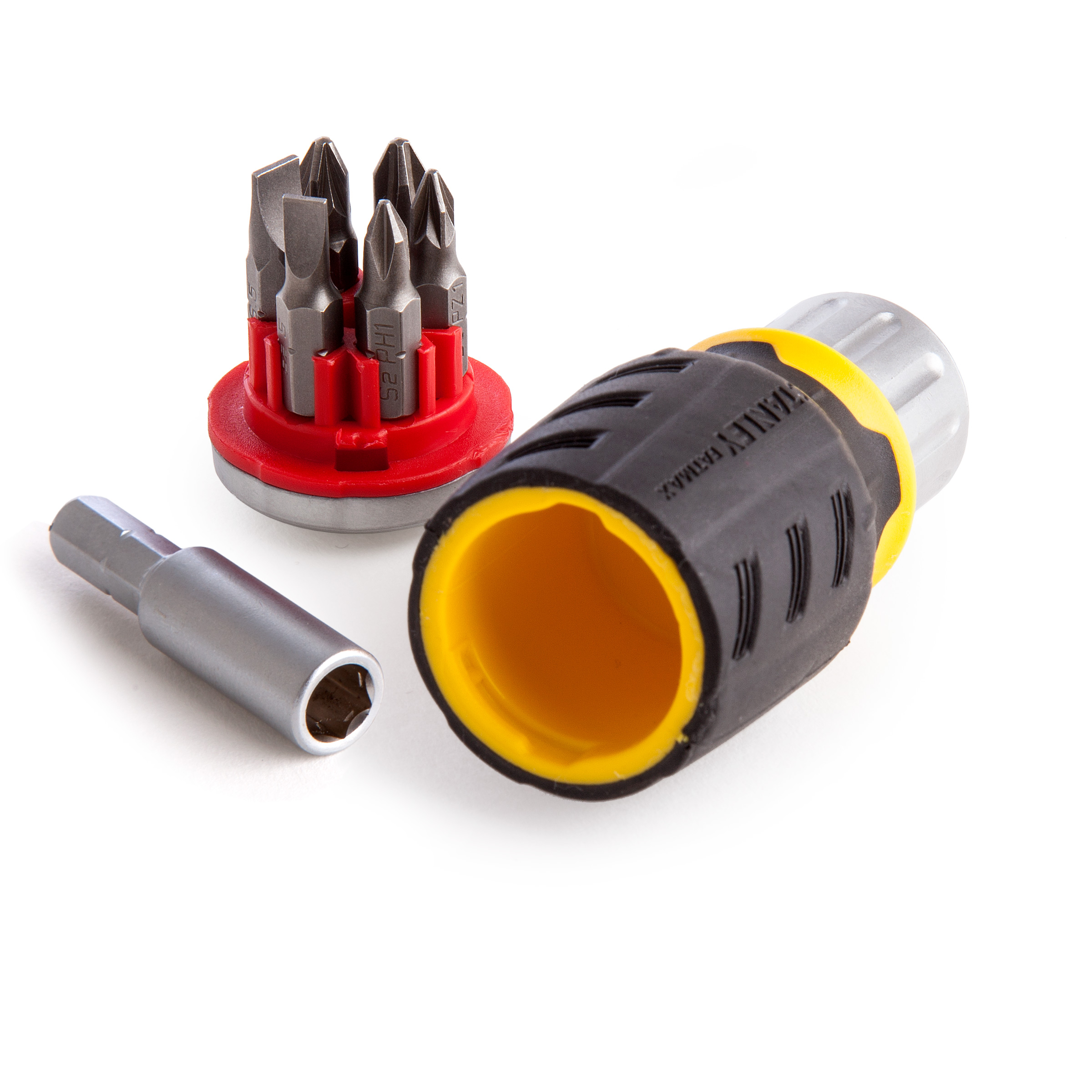 Skruvmejselskaft Stanley FMHT0-62688 + Bits spår 