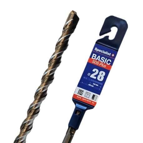 Borr för betong Specialist; 28x340x400 mm; SDS-plus