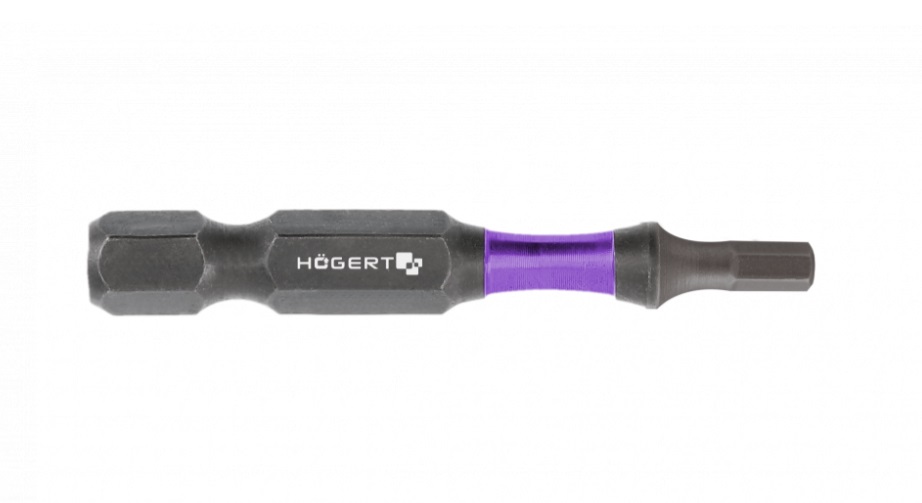Bits spår Hogert HT1S178; H6; 1/4''; 50 mm; 2 st.