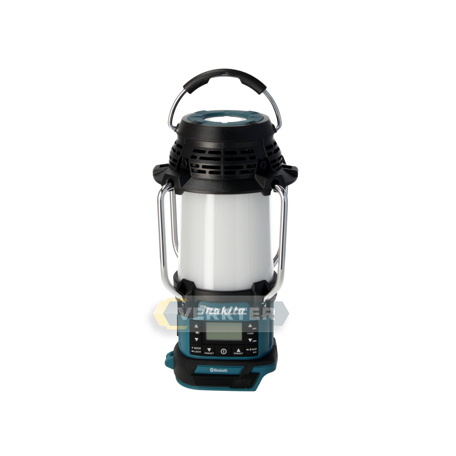 Ficklampa-radio Makita DMR057; 14,4/18 V (utan batteri och laddare)