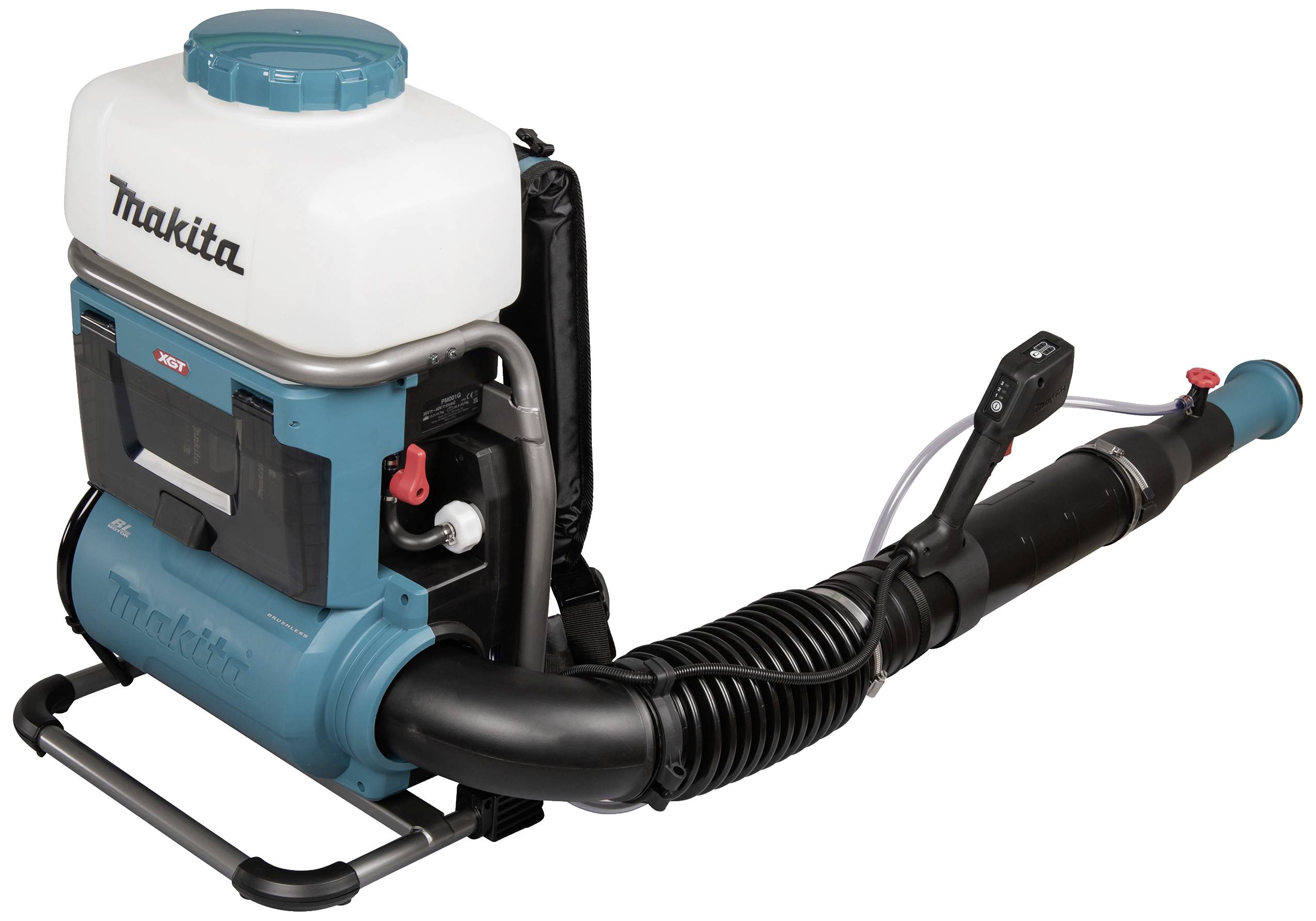 Batteridriven spruta Makita PM001GZ01; 40 V (utan batteri och laddare)