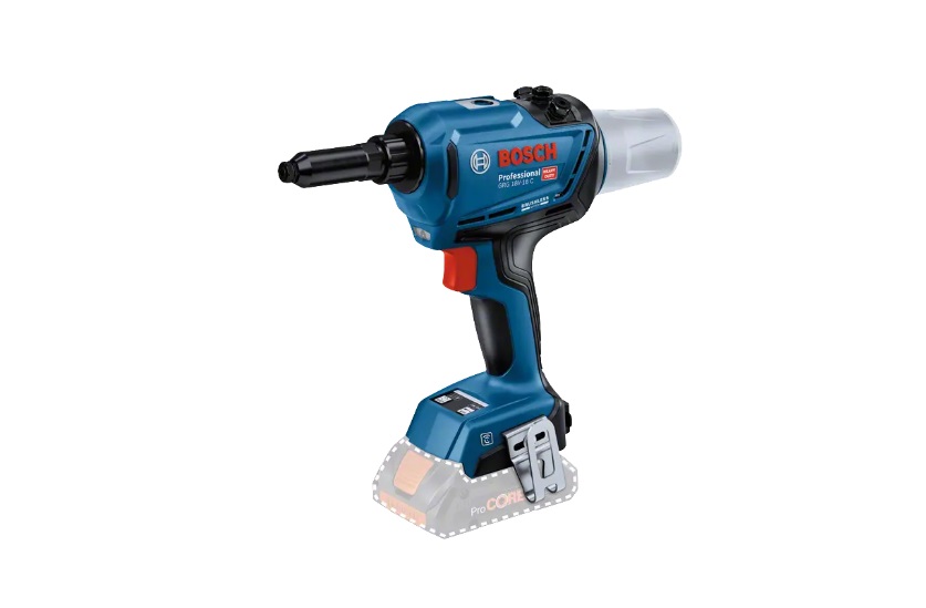 Sladdlöst nitverktyg Bosch GRG 18V-16 C Professional; 18 V (utan batteri och laddare) + L-BOXX 136