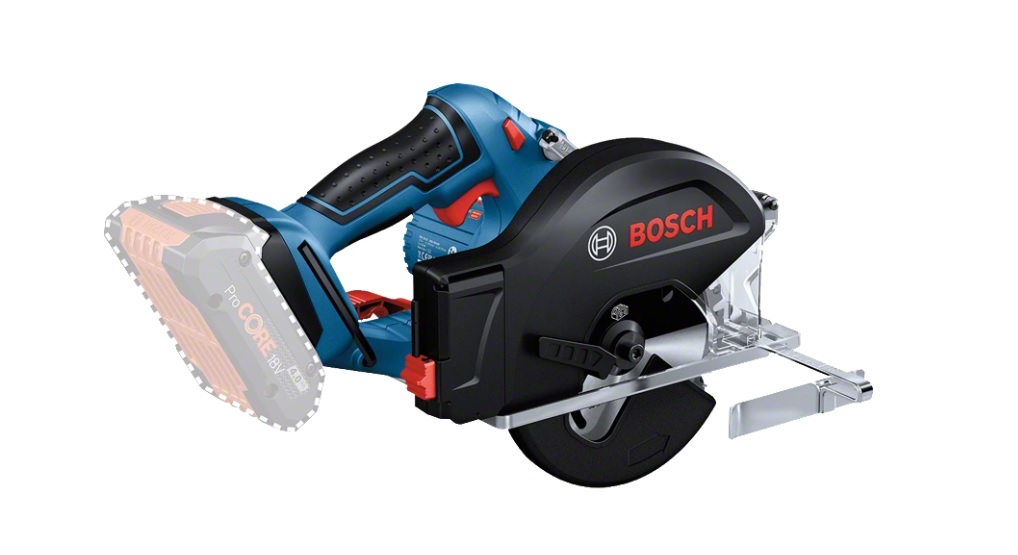 Batteridriven cirkelsåg Bosch GKM 18V-50 Professional; 18 V (utan batteri och laddare)