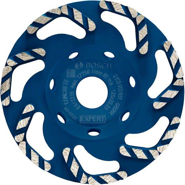 Diamantslipskiva Bosch 2608900651; 125x22,23 mm