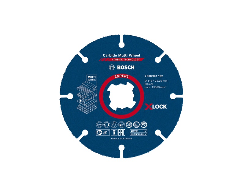 Sågklinga Bosch 2608901192; 115x22,23 mm; X-Lock