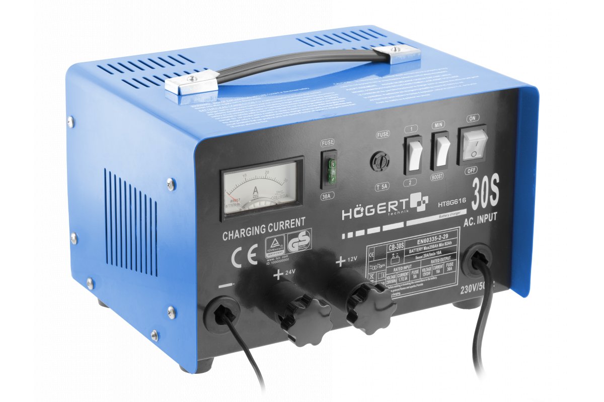 Laddare Hogert HT8G616; 12-24 V