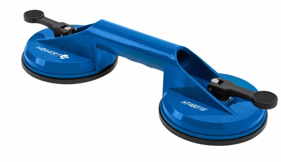 Sugkopp för glaslyft Hogert HT4B316; 80 kg