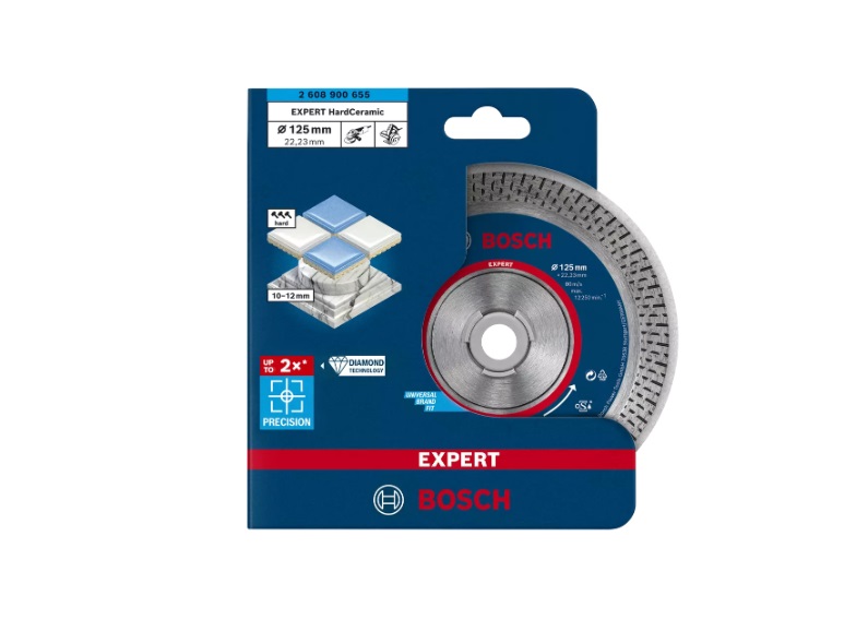 Diamantkapskiva Bosch 2608900655; 125x22,23 mm