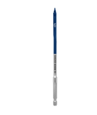 Flatborr för tre Bosch 2608900309; 6,0x152 mm
