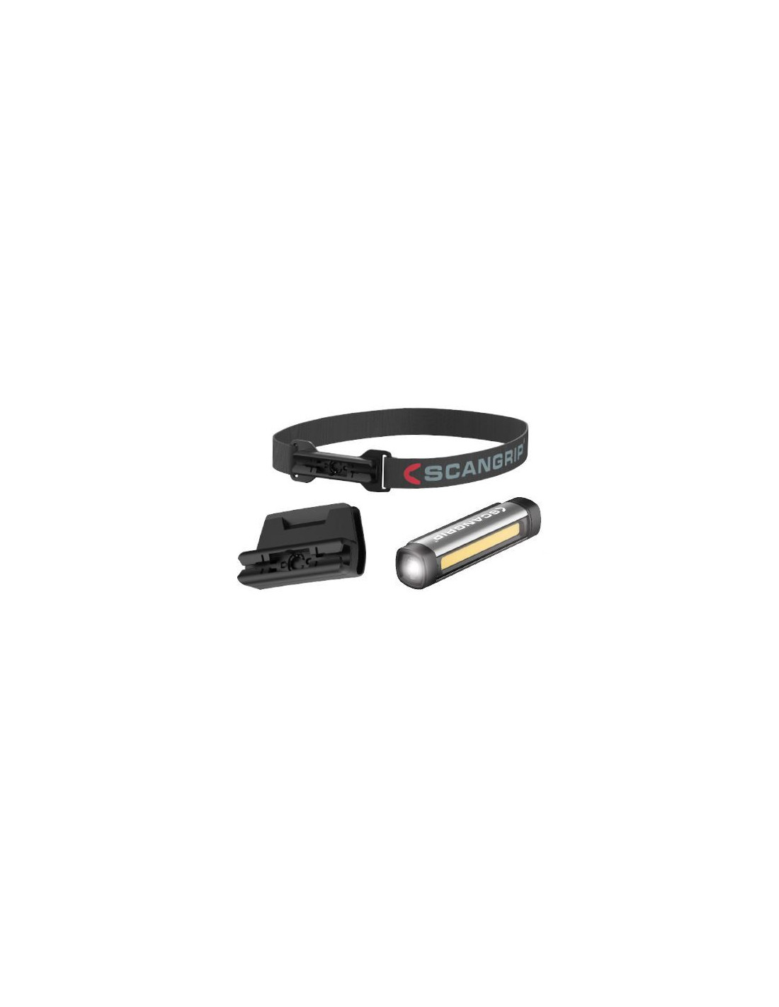 Pannlampa Scangrip FLEX WEAR KIT; 3,7 V; 1x0,8 Ah batt.