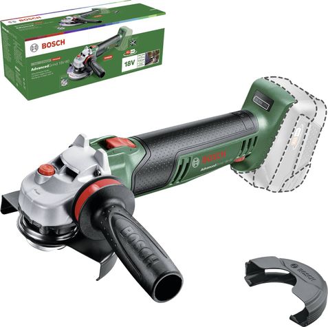 Vinkelslip Bosch Advanced Grind 18V-80; 18 V (utan batteri och laddare)
