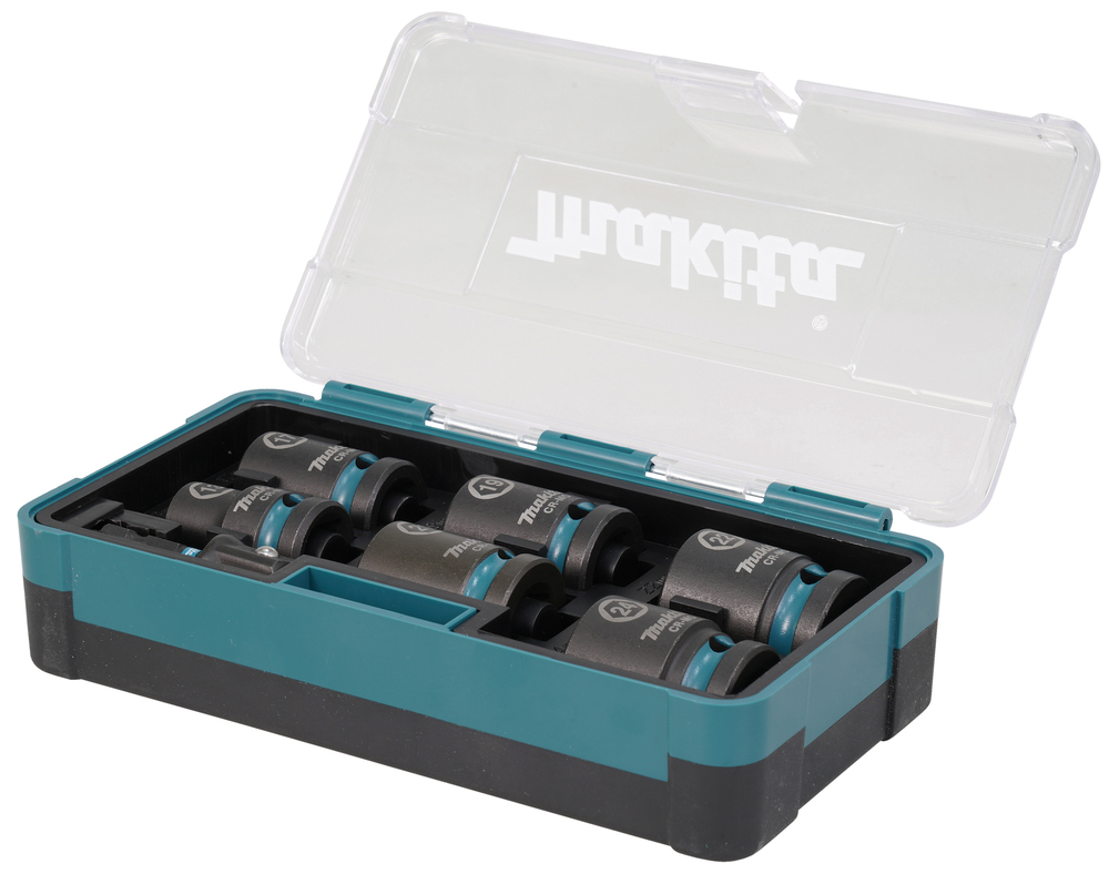 Hylsnyckelsats Makita E-16592; 1/2''; 13-24 mm; 7 st.