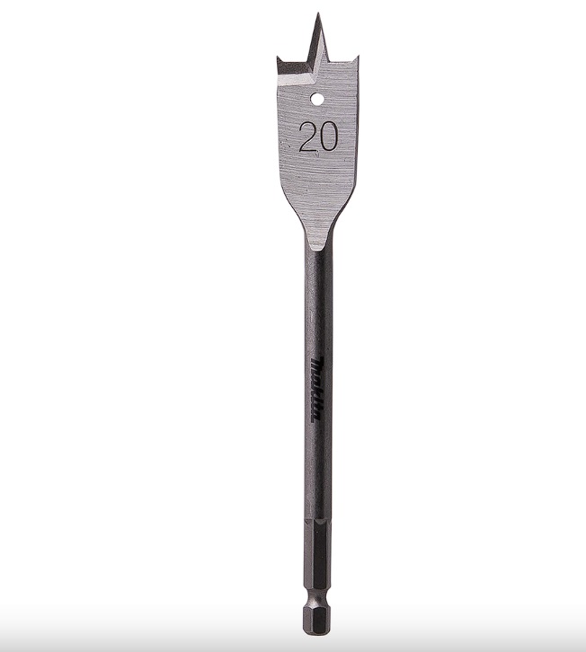 Flatborr för tre Makita E-17251; 1/4''; 20x150 mm