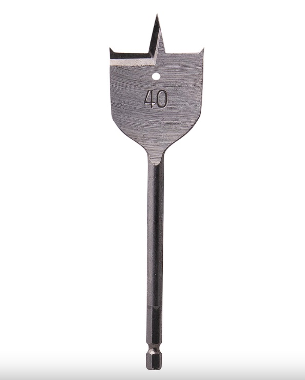 Flatborr för tre Makita E-17360; 1/4''; 40x150 mm