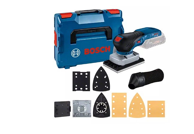 Planslip Bosch GSS 18V-13 Professional; 18 V (utan batteri och laddare) + L-BOXX 136