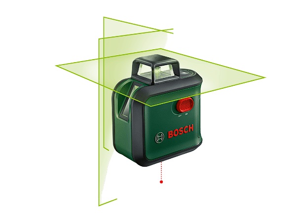 Korslinjelaser Bosch Advanced Level 360