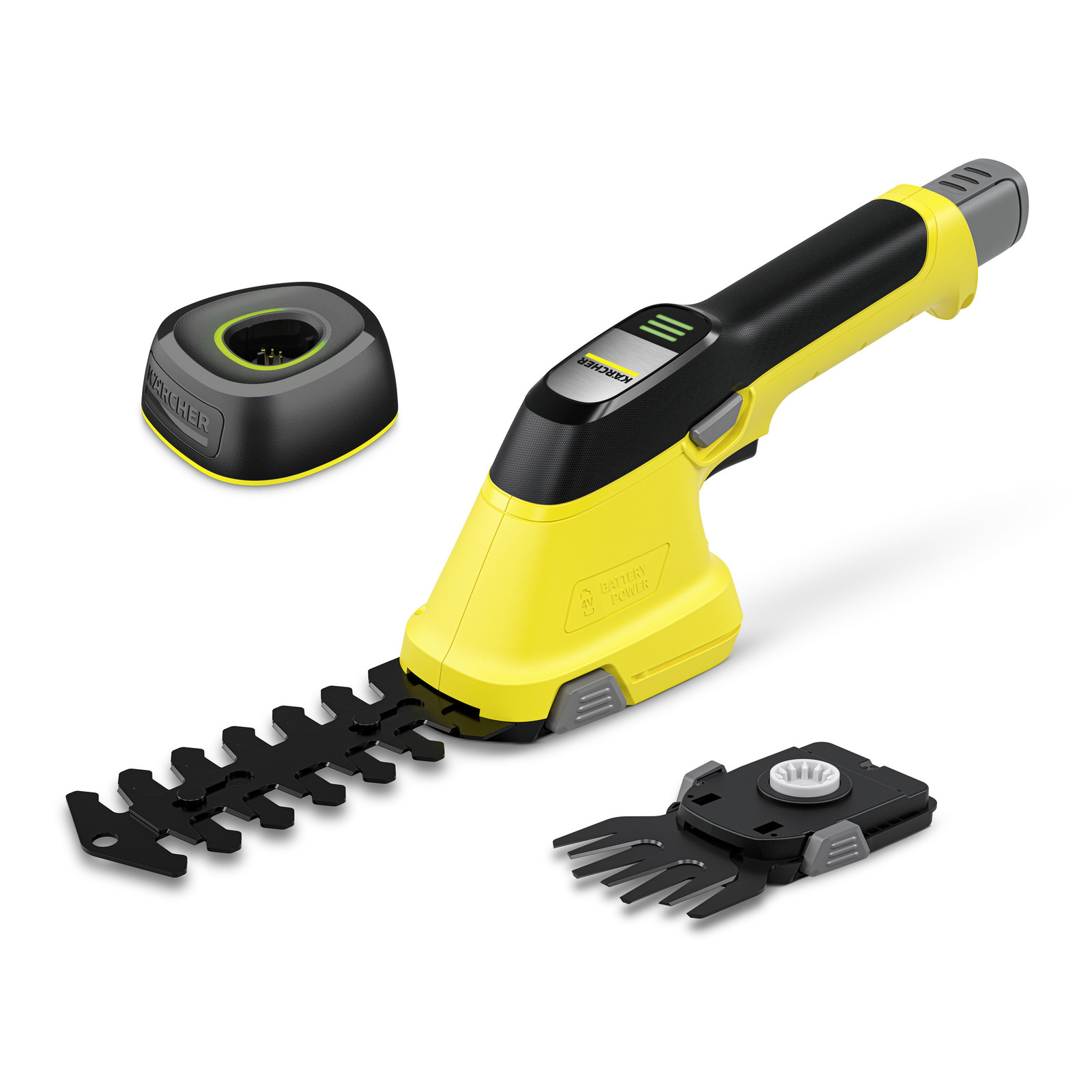Häck- och grässax  Karcher GSH 4-4 Plus Battery Set; 4 V; 1x2,5 Ah batt.