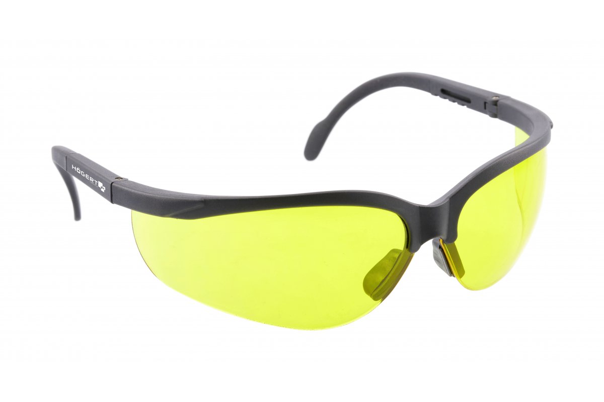 Skyddsglasögon Hogert HT5K006; gul