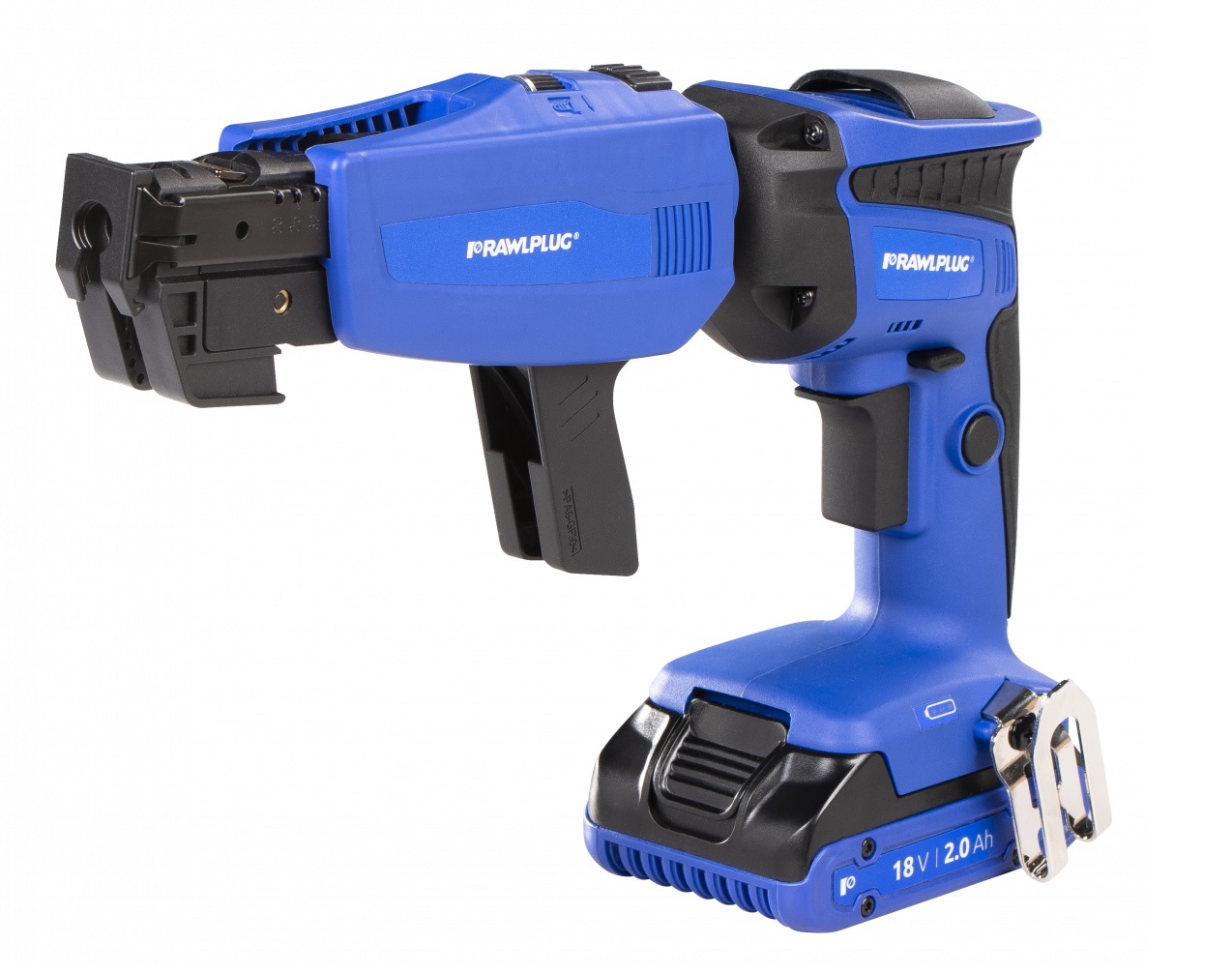 Skruvautomat RawlPlug R-PDS18-M2A; 18 V; 2x2,0 Ah batt.