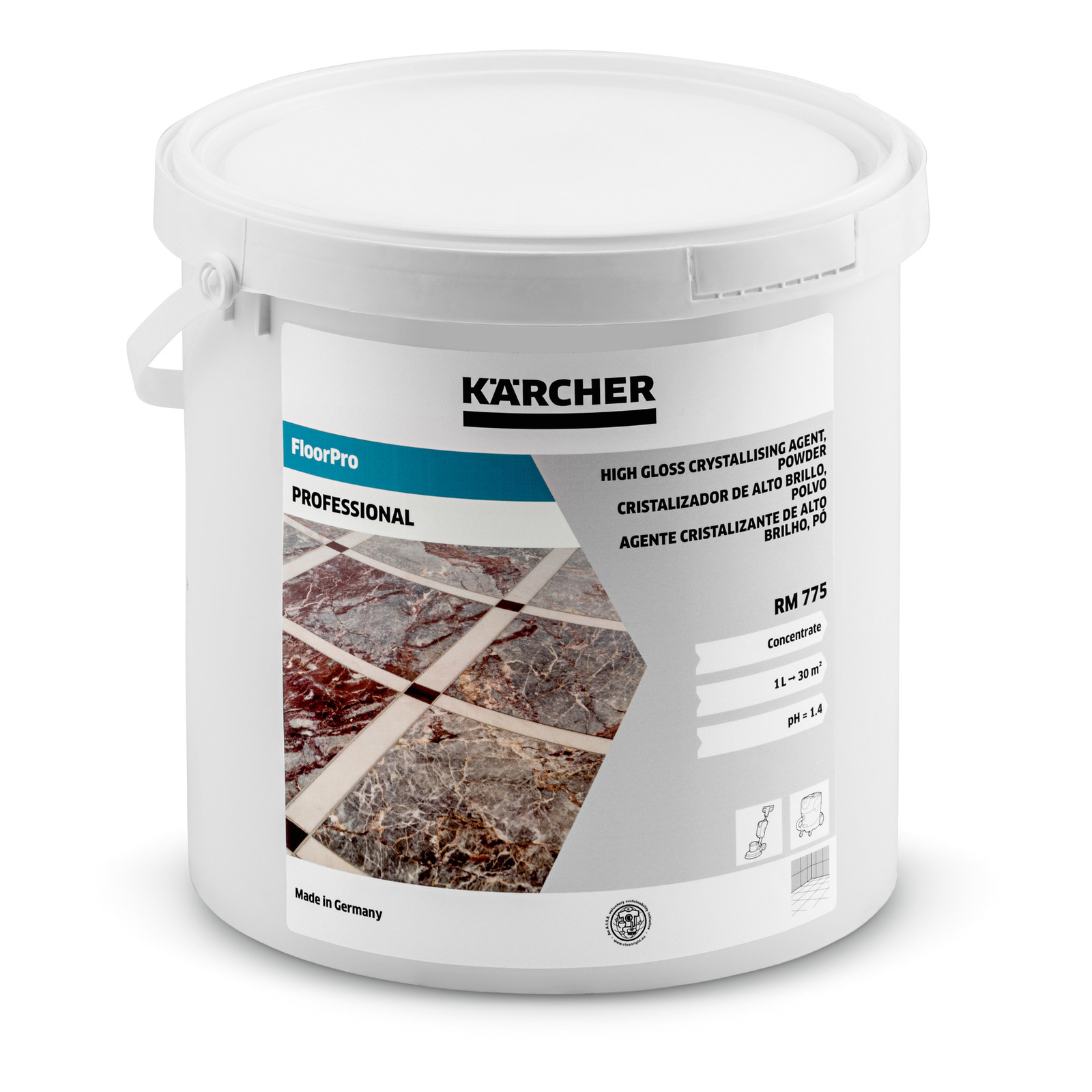 Rengöringsmedel för golv Karcher RM 775; 5 kg