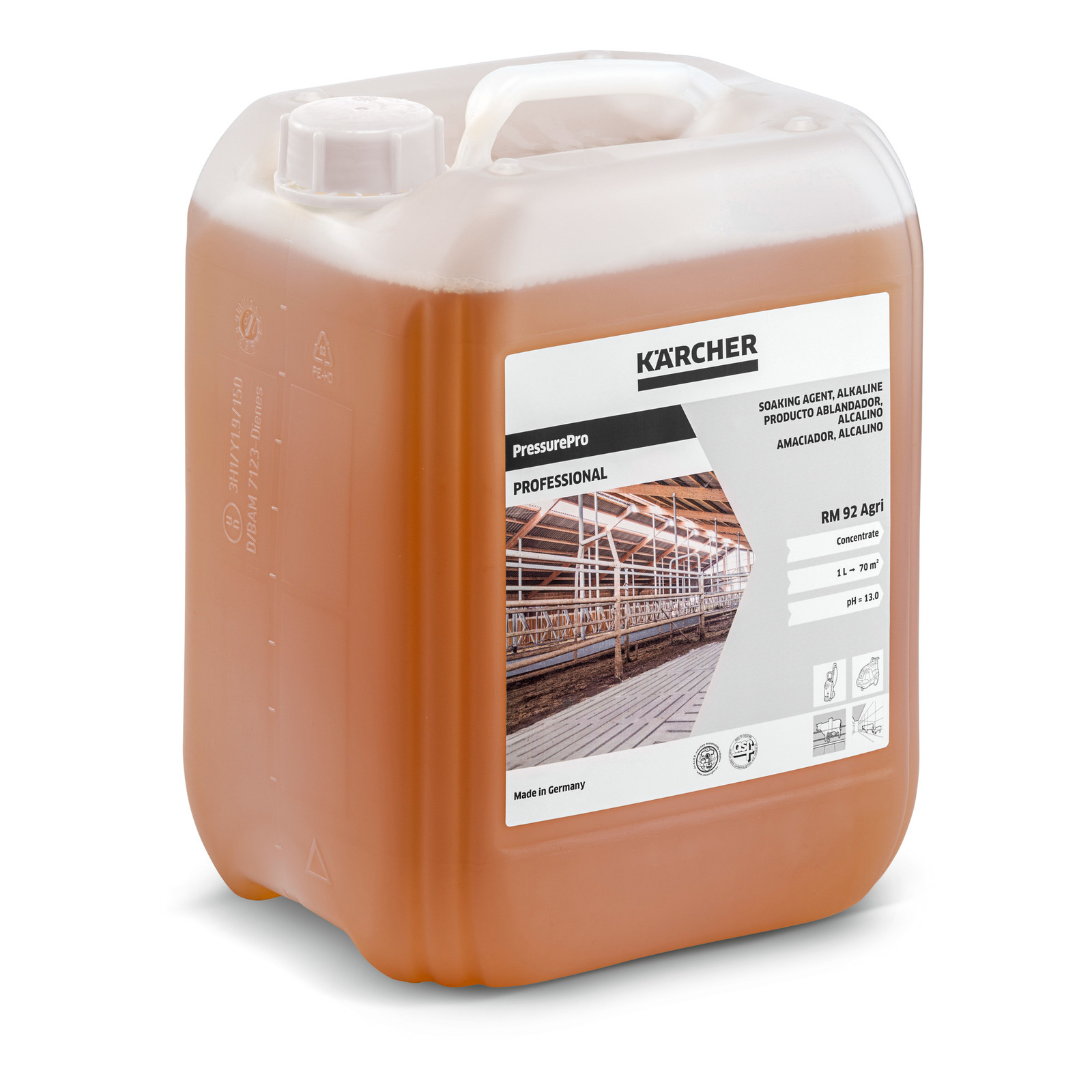 Rengöringsmedel Karcher RM 92 Agri; 10 l
