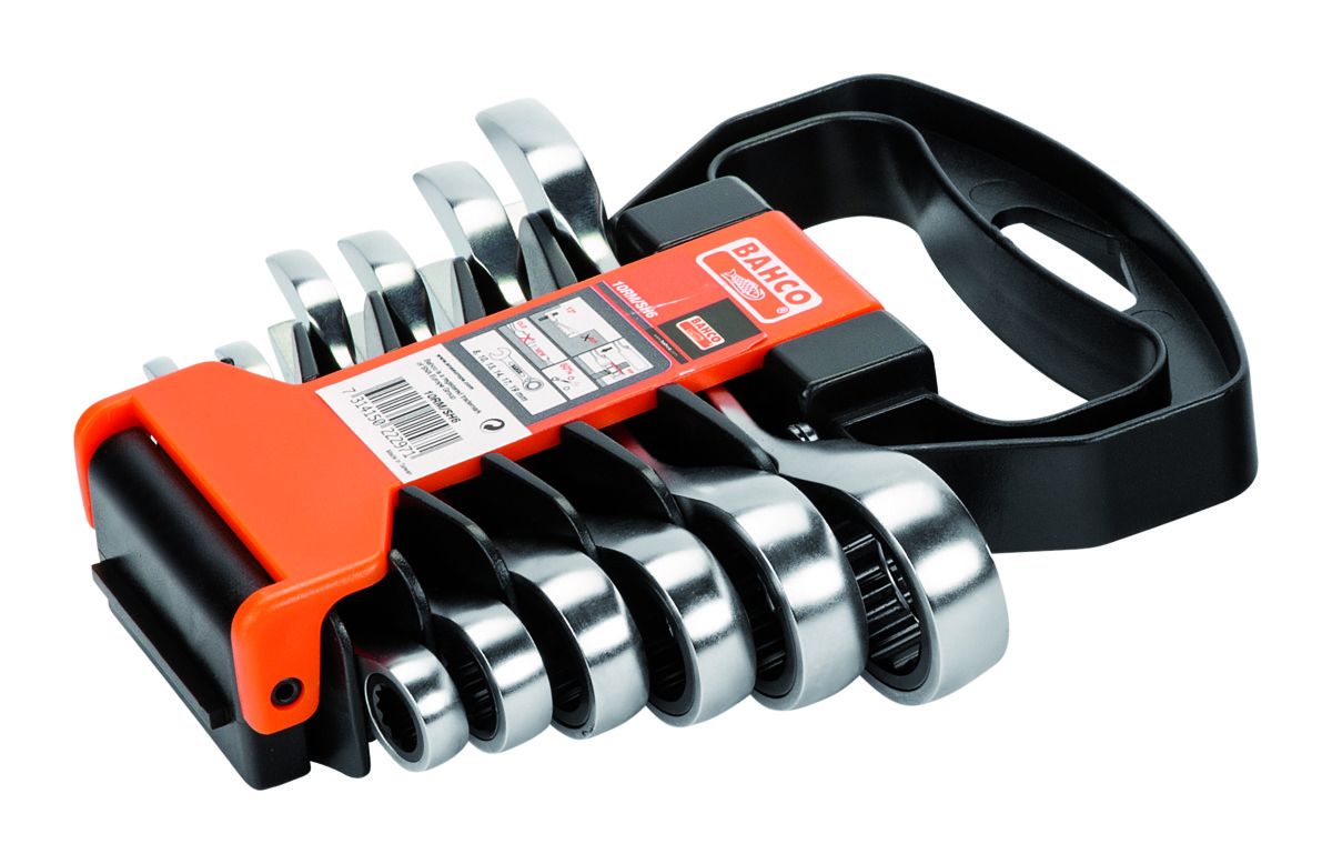 Hylsnyckelsats Bahco 10RM/SH6; 8-19 mm; 6 st.