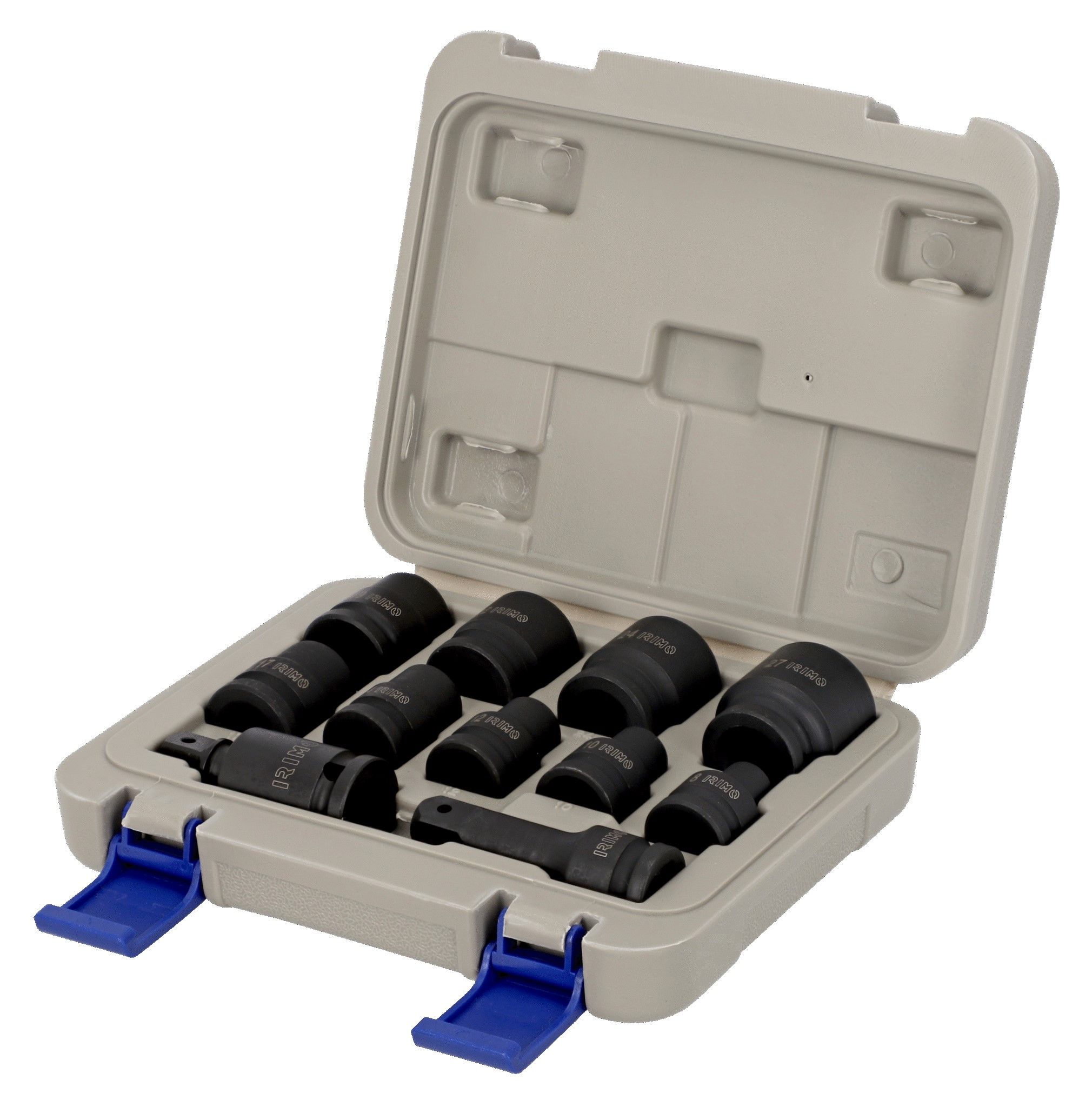 Hylsnyckelsats Irimo 167-11-4; 8-27 mm; 11 st.