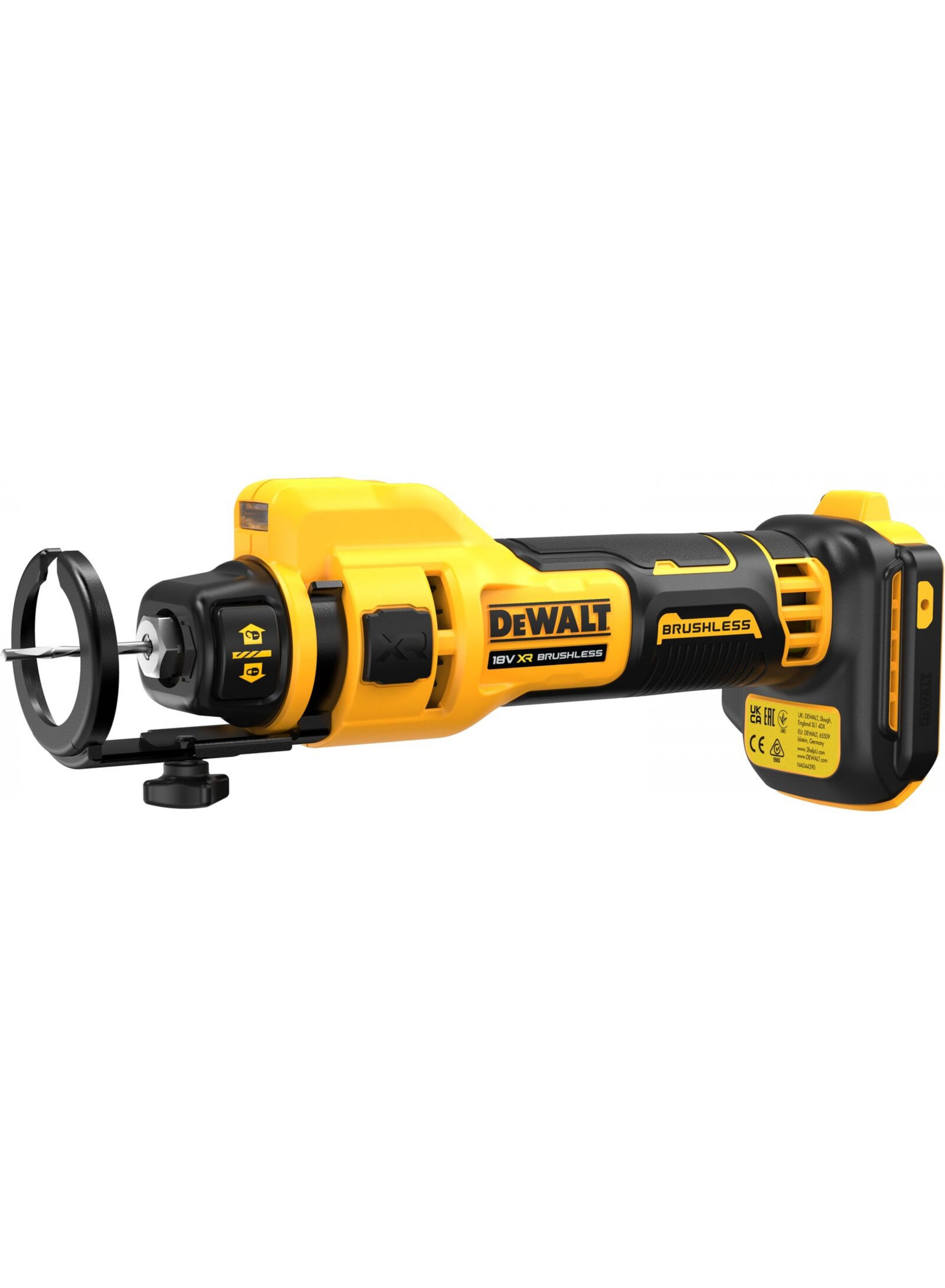 Gipssåg DeWalt DCE555N-XJ; 18 V (utan batteri och laddare)