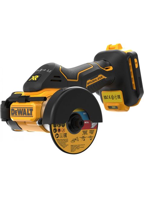 Vinkelslip DeWalt DCS438N-XJ; 18 V (utan batteri och laddare)