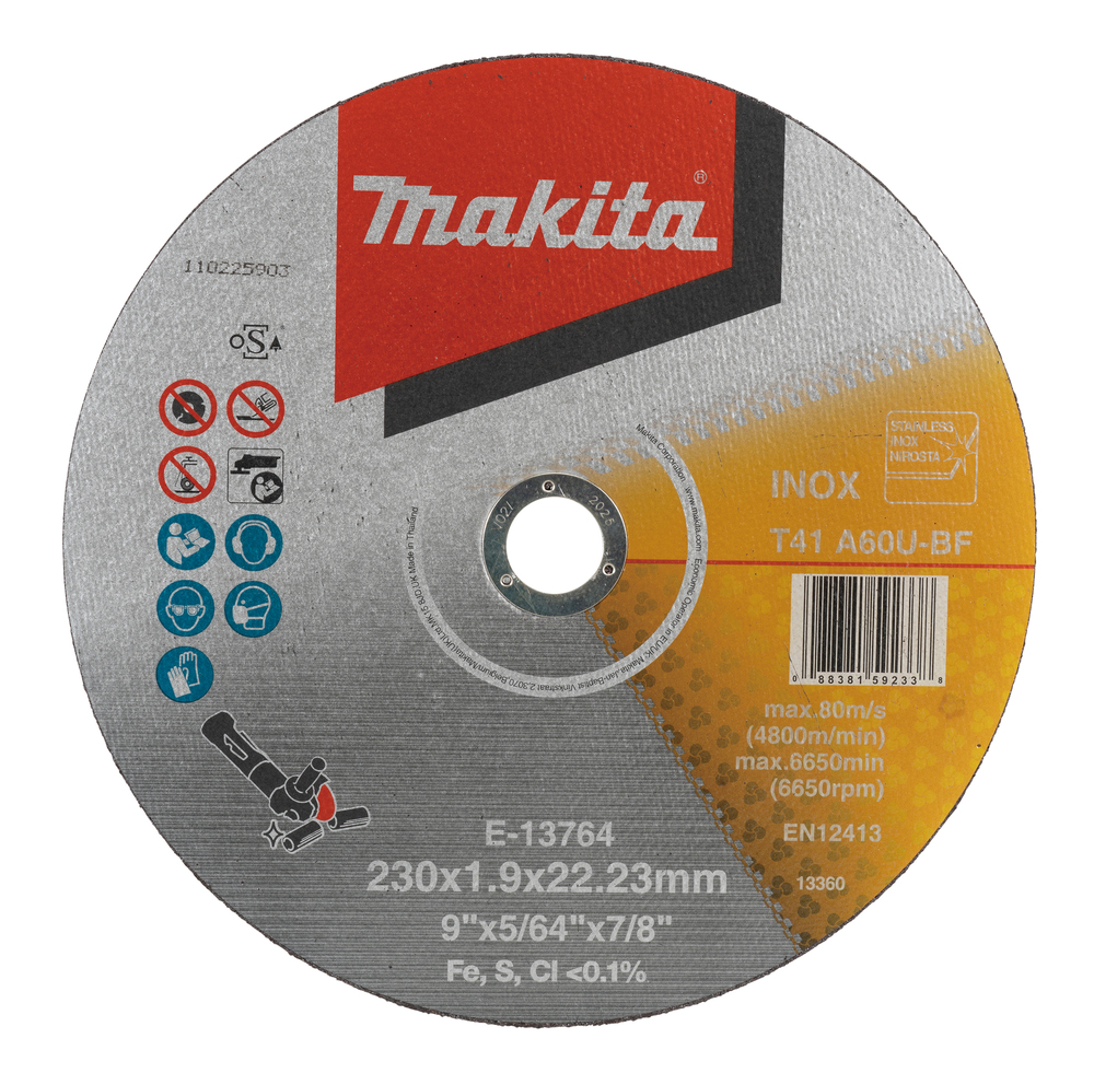 Slipskiva Makita E-13764; 230x22,23 mm